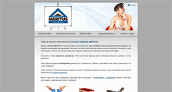 Desktop Screenshot of meritus.edu.pl