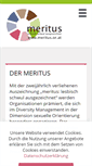 Mobile Screenshot of meritus.or.at